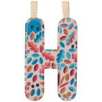 Lettre phosphorescente en tissu � suspendre h