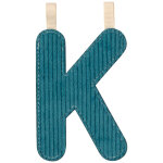Lettre phosphorescente en tissu � suspendre k