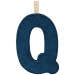 Lettre phosphorescente en tissu � suspendre q