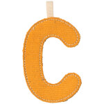 Lettre phosphorescente en tissu � suspendre c