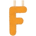 Lettre phosphorescente en tissu � suspendre f