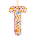 Lettre phosphorescente en tissu � suspendre t