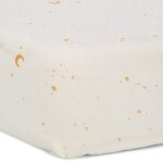 Drap housse lit b�b� moon & stars ( 60 x 120 cm)