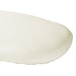 Drap housse en coton bio pour landau ecru (76 x 30 cm)