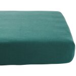 Drap housse en coton bio pour landau eucalyptus (72 x 33 cm)
