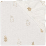 Drap housse en jersey happy miffy nougat (40 x 80 cm)