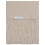 Drap de berceau tender beige (80 x 100 cm)