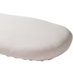 Drap housse de berceau en coton bio naturel (40 x 80 cm)