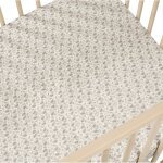 Drap housse pour berceau gala mint (120 x 60 cm)