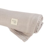Drap - housse pour nacelle + lange botton fleurs