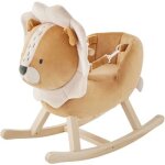 Lion  bascule en veloudoux babou & kendi