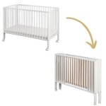 Lit d'appoint pliable jori white (120 x 60 cm) Lit d'appoint pliable jori white (120 x 60 cm)