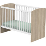 Lit b�b� acces bois blanc (60 x 120 cm)