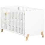 Lit  barreaux joy naturel (60 x 120 cm)