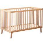 Lit b�b� en bois turia (60 x 120 cm)