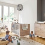 Lit b�b� en ch�ne blond marcel (70 x 140 cm)