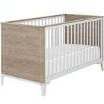 Lit bébé en chêne blond marcel (70 x 140 cm) Lit bébé en chêne blond marcel (70 x 140 cm)
