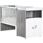 Lit bébé combiné évolutif new leaf (60 x 120 cm) Lit bébé combiné évolutif new leaf (60 x 120 cm)