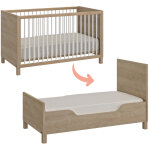 Lit b�b� �volutif 70x140 cm avec 2 pans de transformation achille