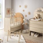 Lit b�b� �volutif arche caramel (60 x 120 cm)