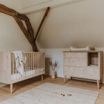 Lit b�b� �volutif cocoon natural oak (140 x 70 cm)
