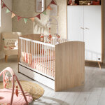Lit b�b� �volutif little big bed acces bois blanc (70 x 140 cm)