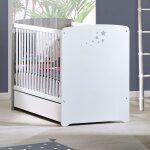 Lit b�b� avec tiroir new nao (60 x 120 cm)