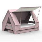 Lit enfant tente finition laqu�e (coloris au choix)