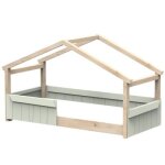 Lit cabane star light 2 finition laque (coloris au choix)