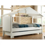 Lit cabane star avec tiroir finition laqu�e (coloris au choix)