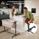 Lit cododo 2 en 1 nestee up 2 beige