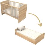 Lit �volutif little big bed azur (70 x 140 cm)