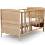 Lit �volutif en bois de h�tre verni essentiel (70 x 140 cm)