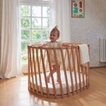 Lit �volutif en bois lugo avec matelas (70 x 90 cm)