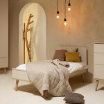 Lit �volutif flow argile - clay (140 x 70 cm)