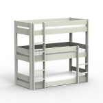 Lit superpos� dominique triple 196 cm coloris au choix (90 x 200 cm)