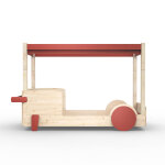 Lit � baldaquin discovery coloris au choix (90 x 190 cm)