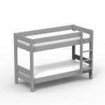 Lit superpos� dominique double 166 cm coloris au choix (90 x 200 cm)