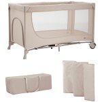 Lit parapluie 2 en 1 joy 2 beige