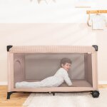 Lit parapluie beige