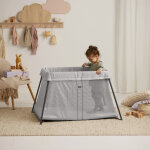 Lit parapluie light gris