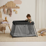 Lit parapluie light noir