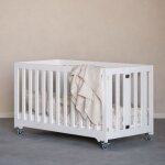 Lit pliable nido blanc (60 x 120 cm)