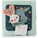 Livre d'activits en tissu joe et son doudou