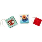 Set de naissance 3 livres sensoriels jungle