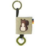 Livre en tissu b�b� for�t