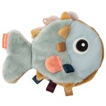 Livre b�b� en tissu poisson vert d'eau sea friends