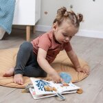 Livre b�b� en tissu poissons sea friends