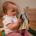 Livre en tissu b�b� jungle