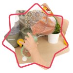 Lot de 15 gourdes r�utilisables (150 ml)